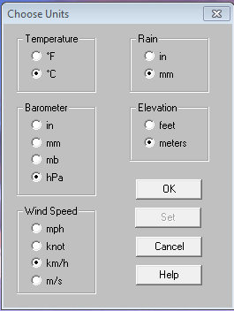 WeatherLink units